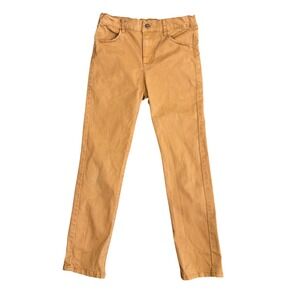 Appaman‎ Boys Tobacco Brown Slim Chino Pants Adjustable Waist Size 10